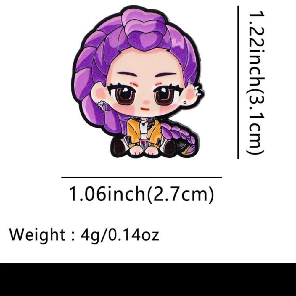 Rumi K-pop Demon Hunter Pin